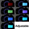 Motorcycle Digital Speedometer with Analog Tachometer