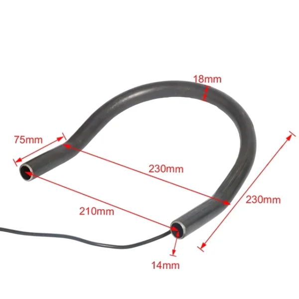 Motorcycle LED Seat Frame Hoop