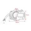 Motorcycle Digital Speedometer with Analog Tachometer
