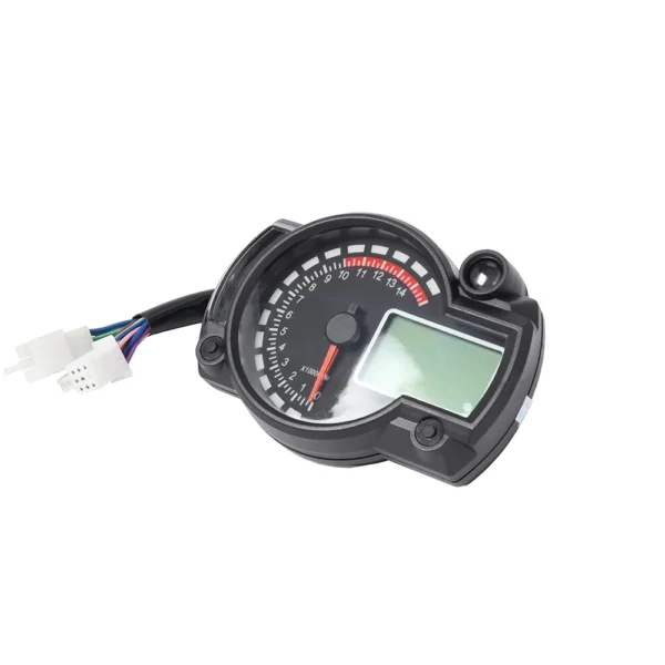 Motorcycle Digital Speedometer with Analog Tachometer